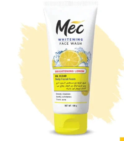 Mec Face Wash 100Gm Brightening Lemon (Meclay)