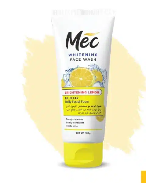Mec Face Wash 100Gm Brightening Lemon (Meclay)