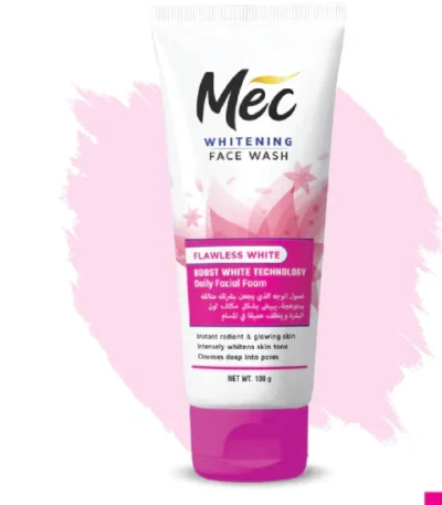 Mec Whitening Flawless White Face Wash 100ml