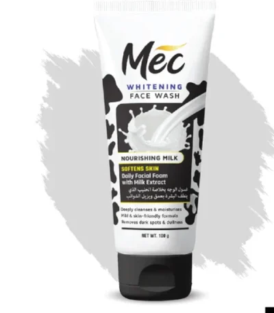 Mec Whitening Nourishing Milk Face Wash