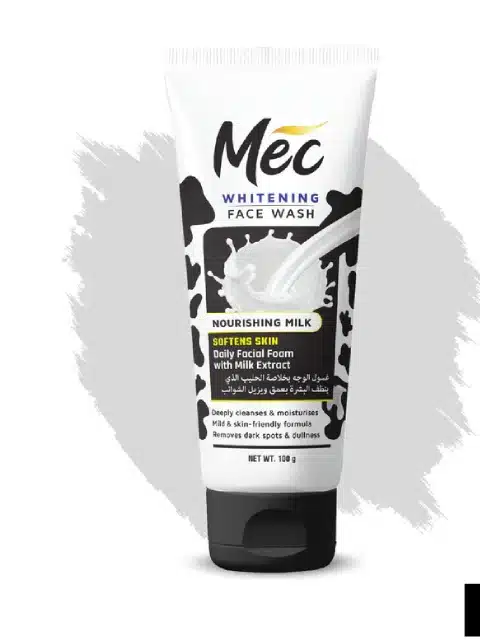 Mec Whitening Nourishing Milk Face Wash