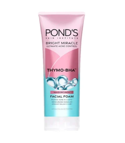 Pond’s Bright Miracle Ultimate Acne Control Facial Foam With THYMO-BHA