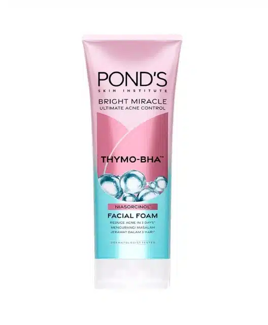 Pond’s Bright Miracle Ultimate Acne Control Facial Foam With THYMO-BHA Pond’s Bright Miracle Ultimate Acne Control Facial Foam With THYMO-BHA