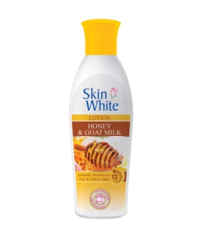 skin white lotion honey and goat milk