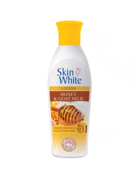 skin white lotion honey and goat milk