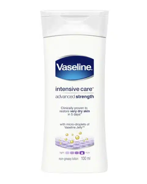 vaseline advanced strength lotion