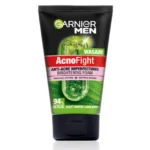 Garnier Men Acno Fight Wasabi Brightening Foam Facial Cleanser