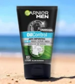 Garnier Men Charcoal Oil Control Anti Impurities 3 in 1 Face Wash 100Ml - Image 3