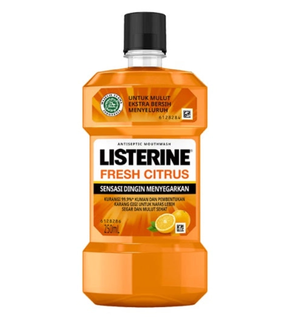 Listerine Fresh Citrus Mouth Wash 250ml