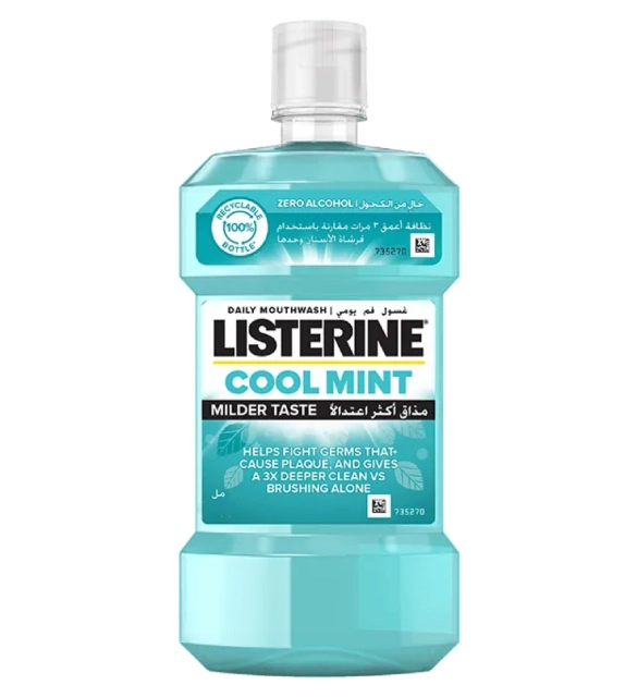 Listerine® Cool Mint Milder Taste Mouthwash