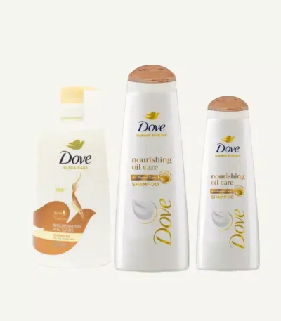 DOVE NOURISHING OIL CARE SHAMPOO