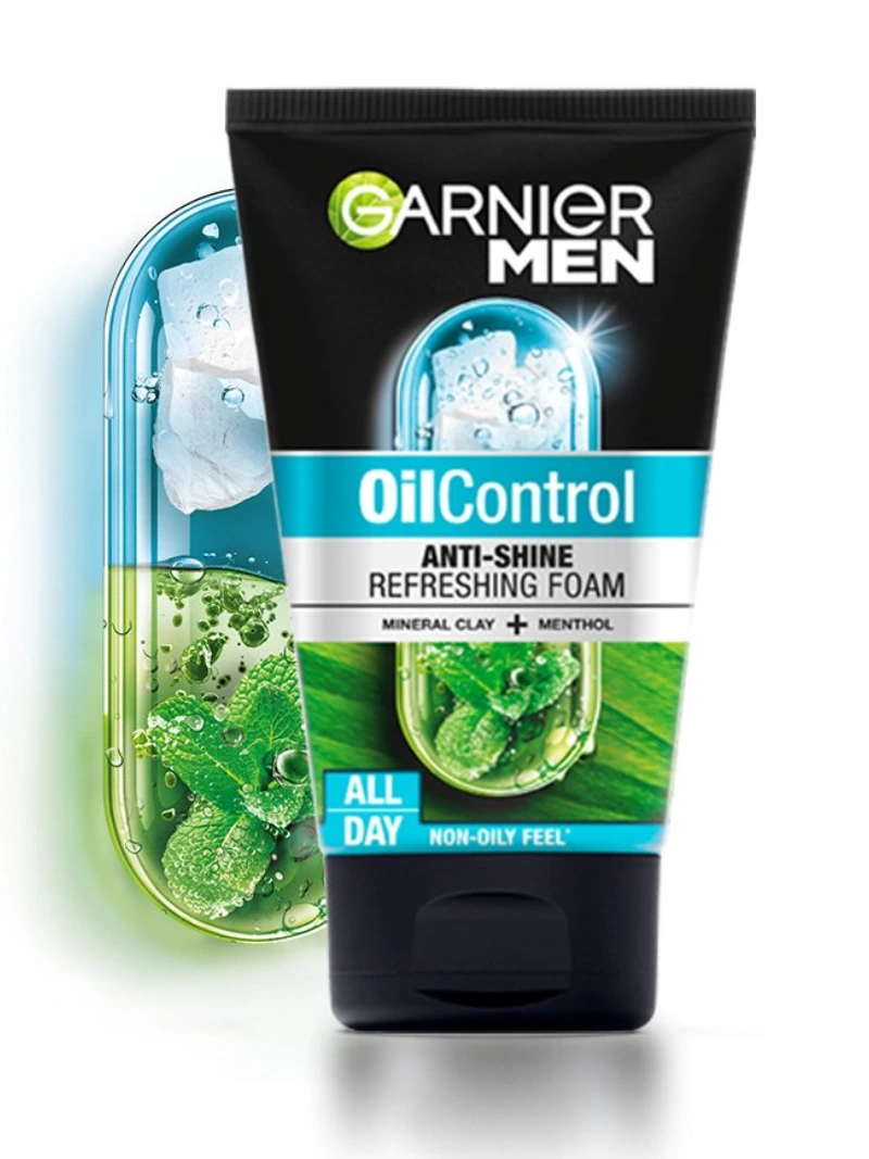 Garnier Oil Control Anti Shine Refreshing FACE wash