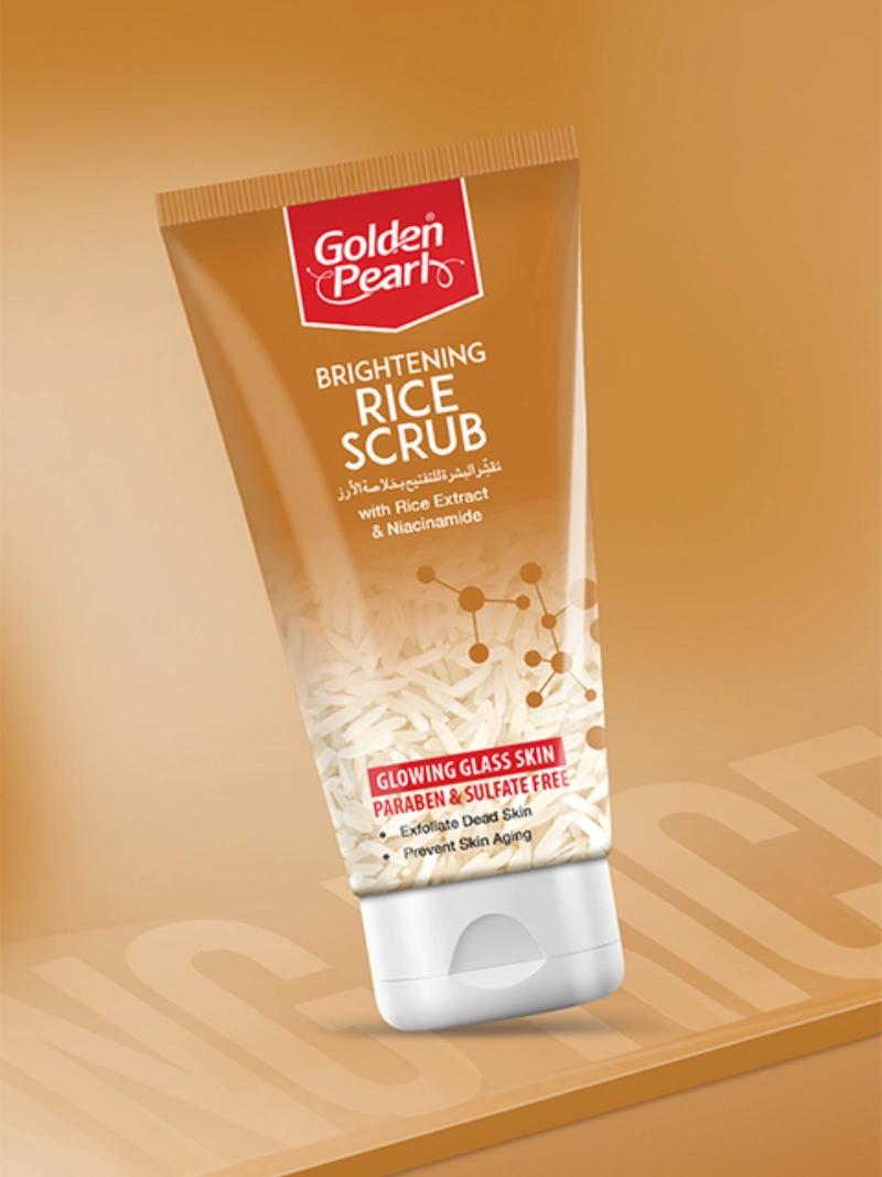 Golden Pearl Brightening Rice Scrub