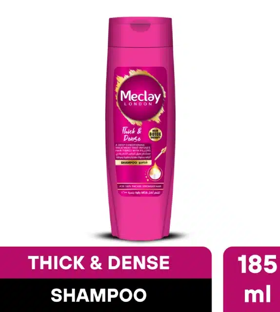 meclay london thick & dense shampoo 185ml Meclay London Thick & Dense Shampoo - Image 1