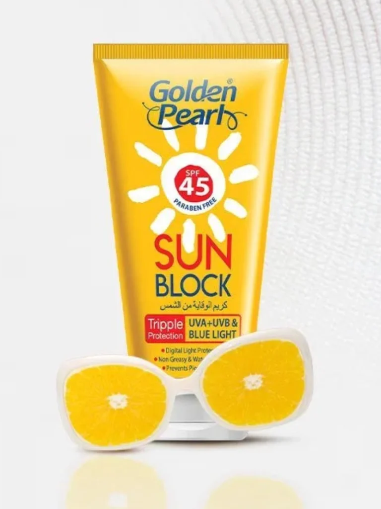 Golden Pearl Triple Protection Sun Block Spf 45