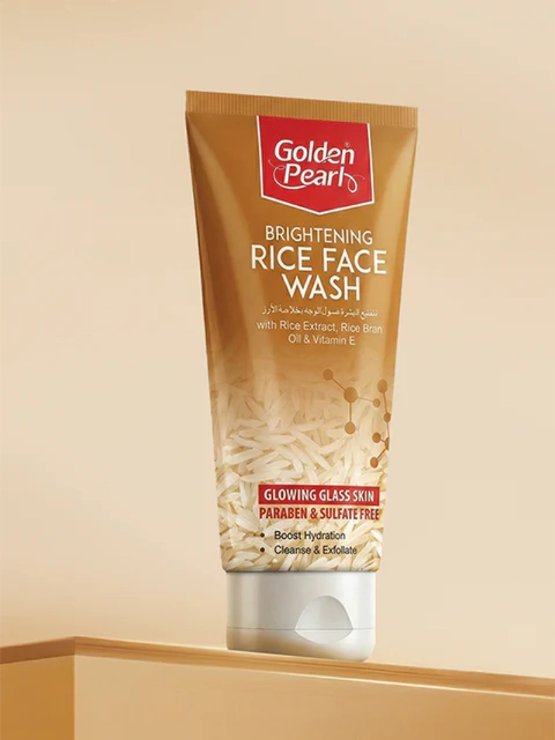 Golden pearl Brightening Rice Face Wash