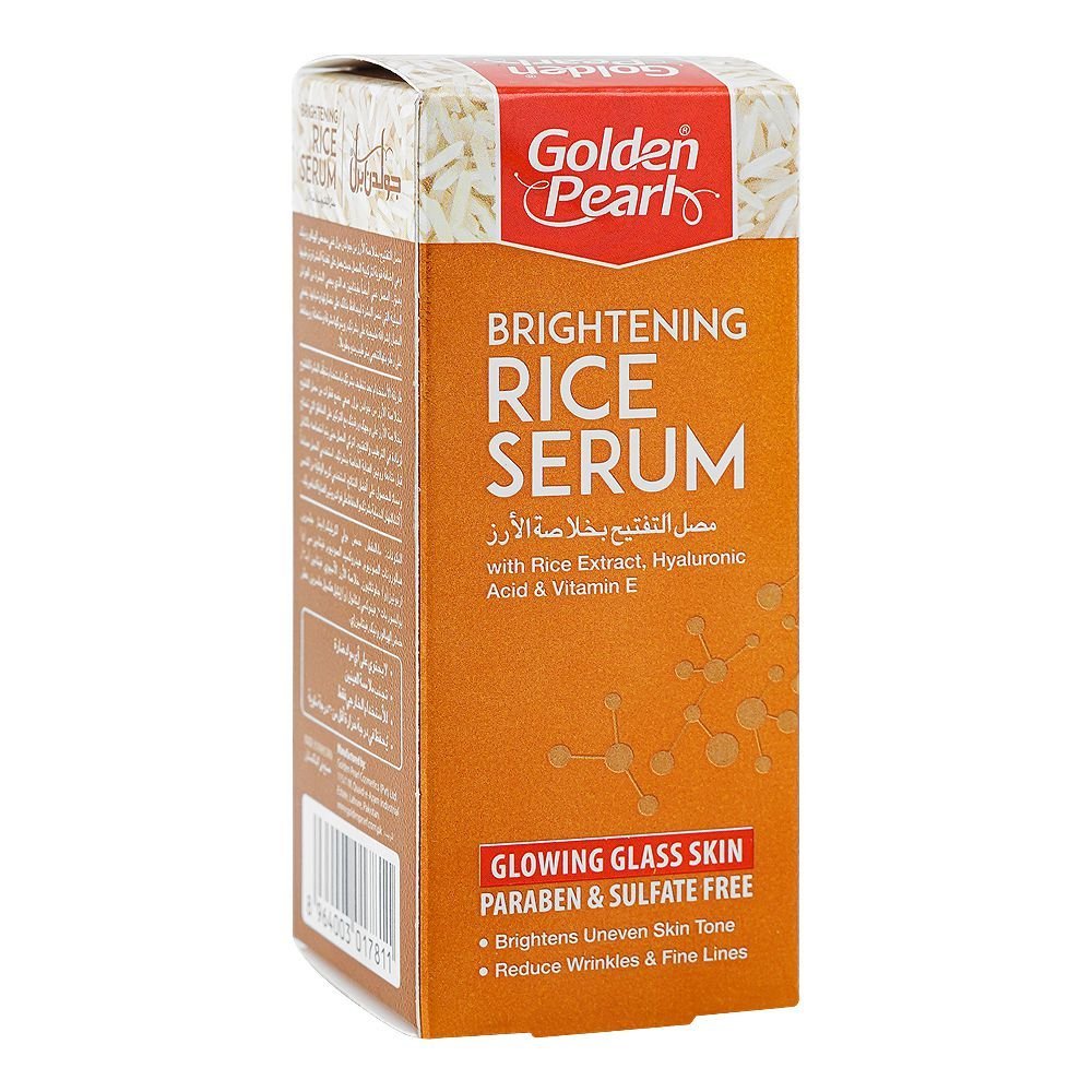 Golden pearl brightening rice serum