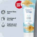 Skin White Rice Milk Face Wash