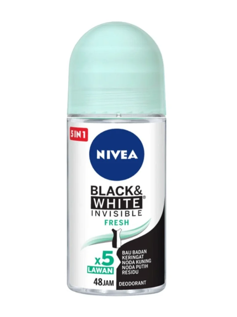 Nivea Black & White Invisible Fresh Roll-on