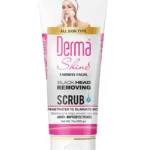 derma shine black head removing scrub