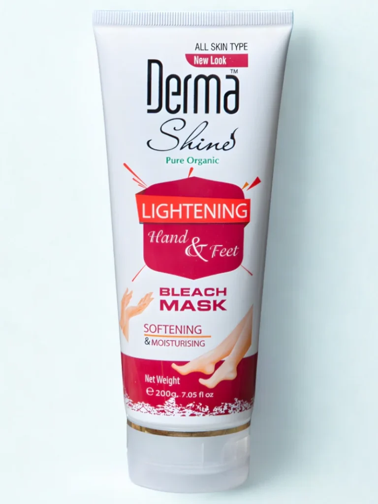 Derma shine lightening hand & foot bleach mask