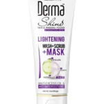 Derma shine lightening wash+scrub+mask