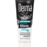 Derma shine pure brightening black mask