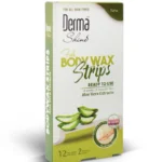 derma shines full body wax strips (aloevera)