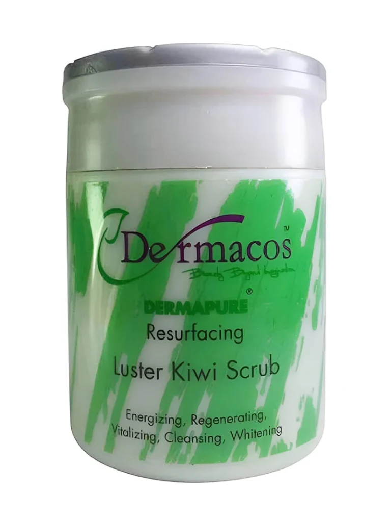 dermacos luster kiwi scrub