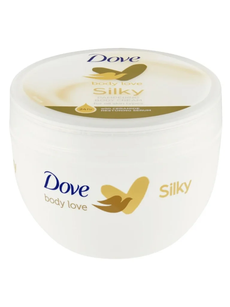 dove silky body cream