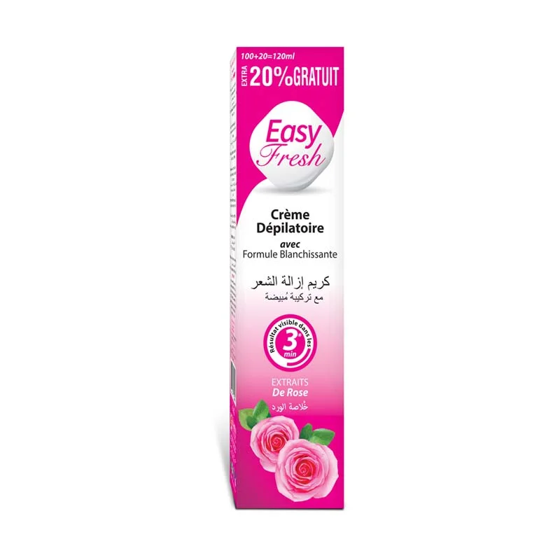 easy fresh HAir removal cream (rose)