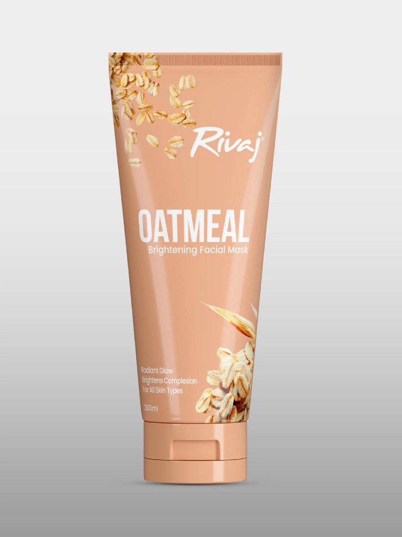 Rivaj oatmeal brightening facial mask