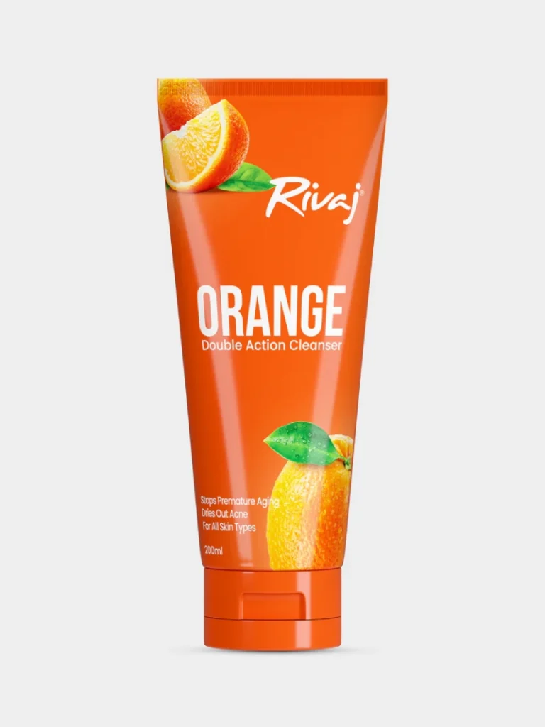 Rivaj orange double action cleanser