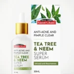 saeed ghani tea tree & neem super serum