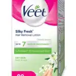 veet silky fresh hair removal lotion for dry skin