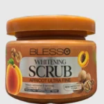 Blesso whitening scrub with apricot ultra fine