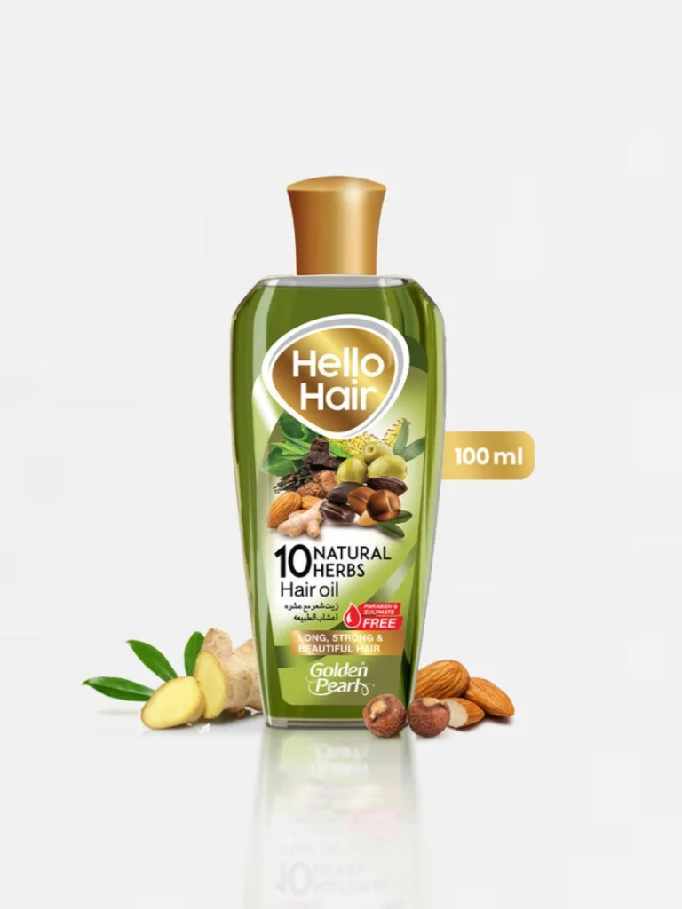Hello Hair 10 Natural Herbal Hair Oil