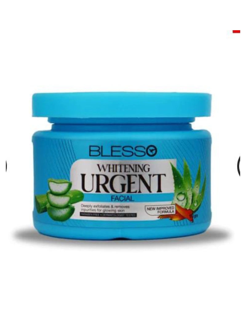 blesso whitening urgent facial