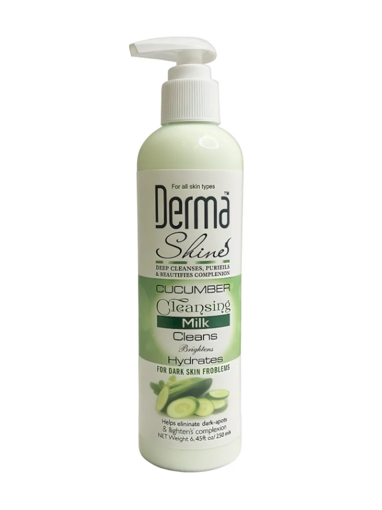 Derma shine cucumber cleansing milk