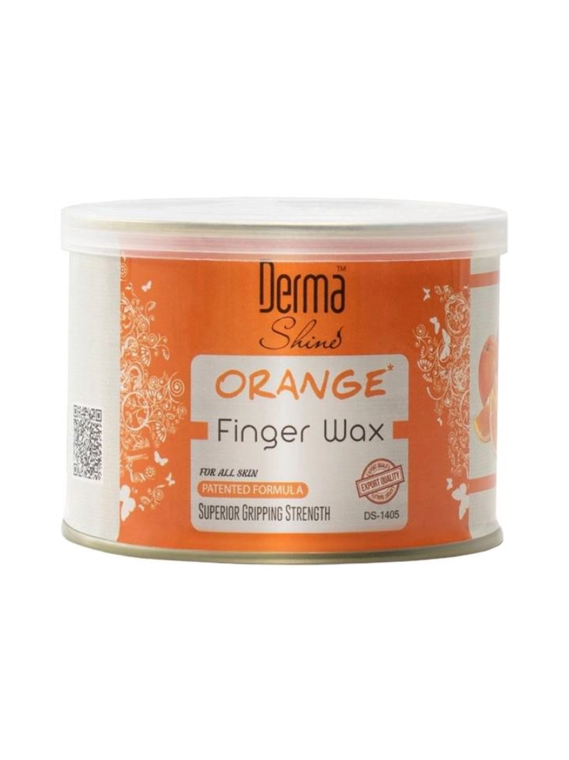 Derma shine orange finger wax