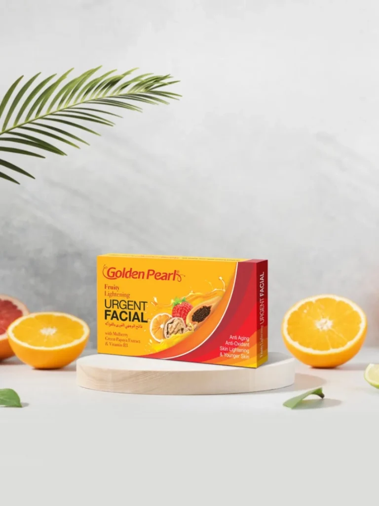 golden pearl fruity lightening urgent facial