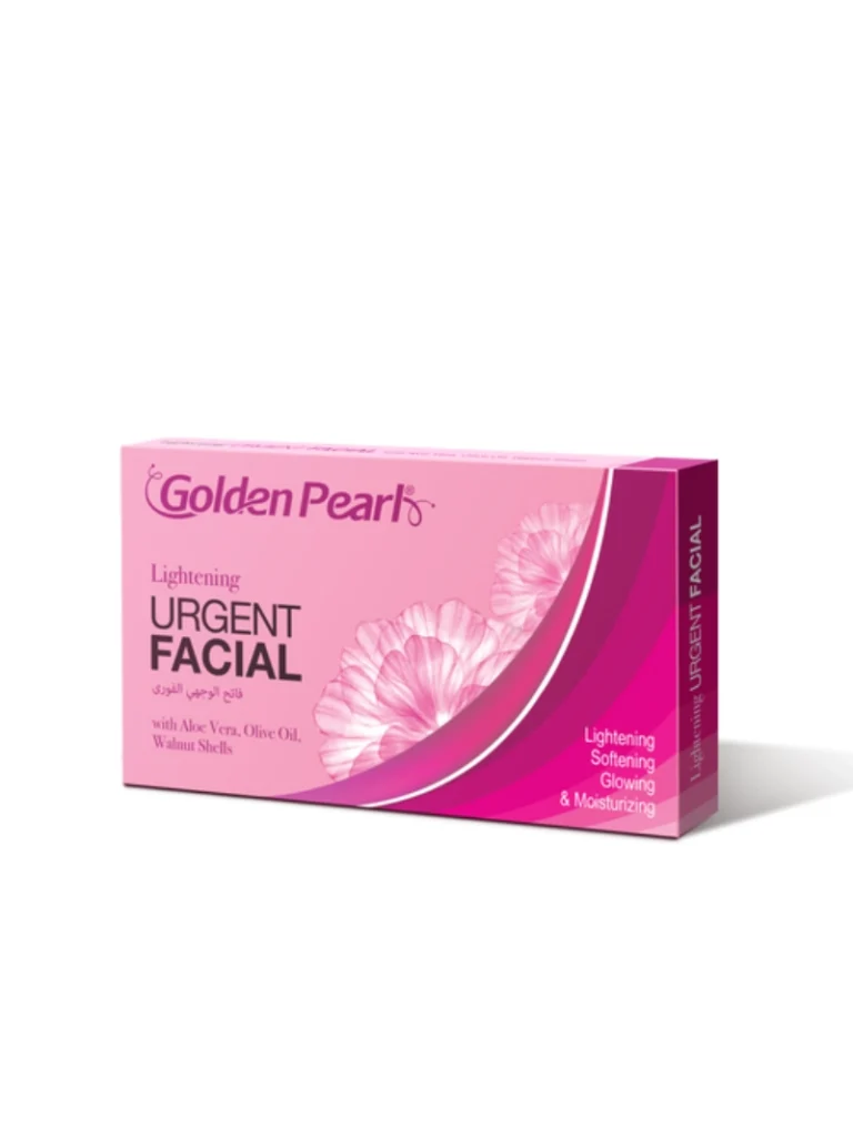 Golden pearl lightening urgent facial