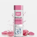 Golden pearl micellar cleansing water with rose & vitamin c