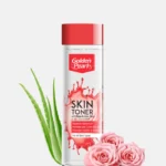 Golden pearl skin toner with rose & aloe vera
