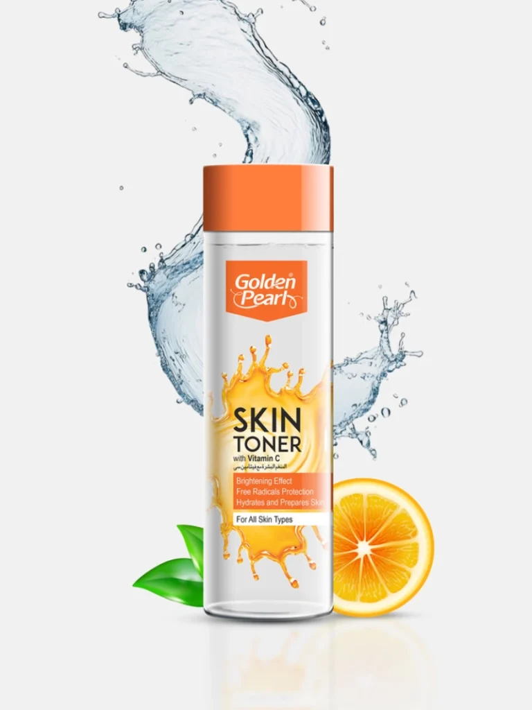 Golden pearl skin toner with vitamin c