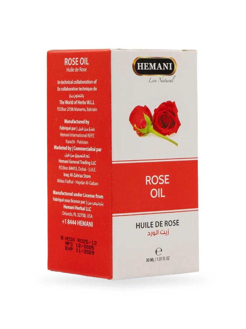 Hemani live natural rose oil