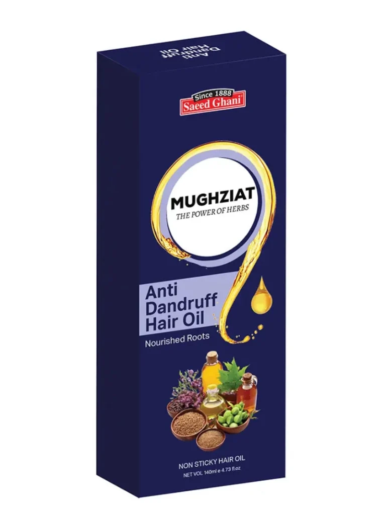 saeed ghani mughziat anti dandruff hair oil