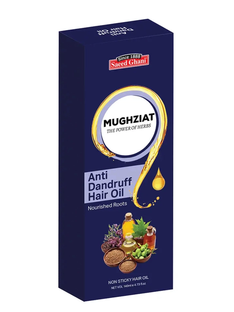 saeed ghani mughziat anti dandruff hair oil