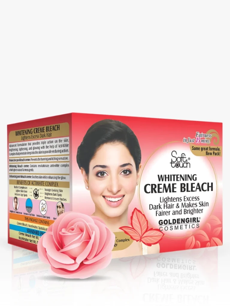 Soft touch whitening cream bleach