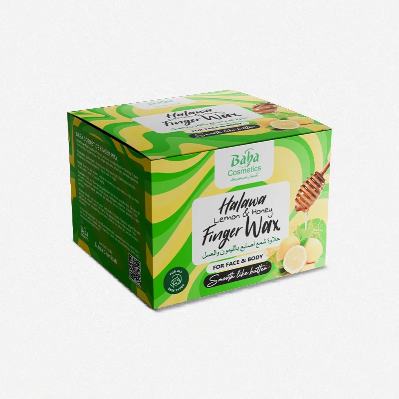 Baba Halawa lemon and honey finger wax